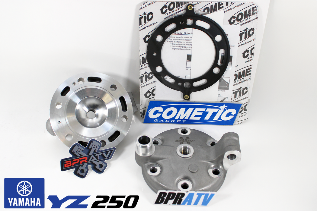 Yamaha YZ250 1999-2025 BPRATV Big Bore Cylinder Head Engine Cometic Top End Kit