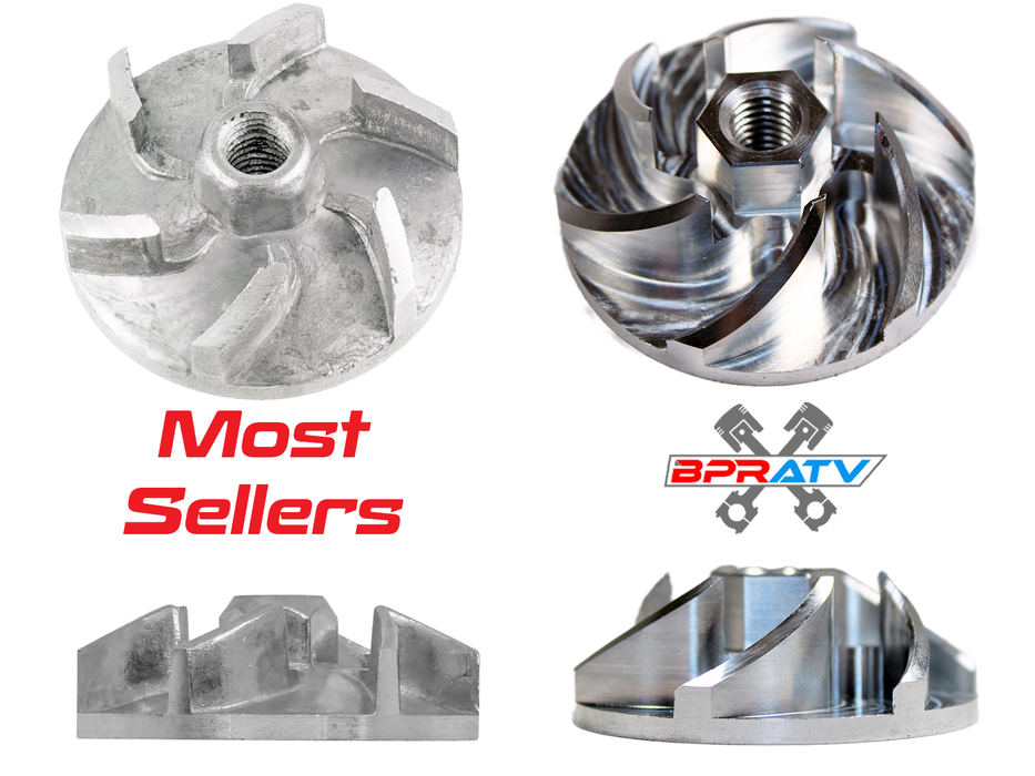 BPRATV Billet Water Pump Impeller Shaft Gear & Bolts Kit For Yamaha WR250F 01-13