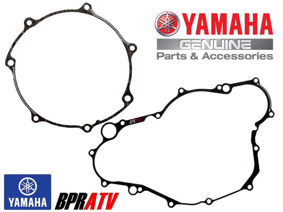 YFZ450 YFZ 450 OEM Clutch Cover Gaskets Both Yamaha Right Side Cover Gasket Pair