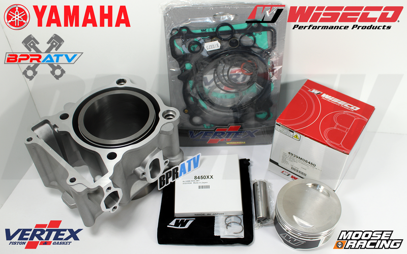 Kodiak 400 Grizzly 400 YFM400 Top End Rebuild Repair Kit Wiseco Piston Gaskets