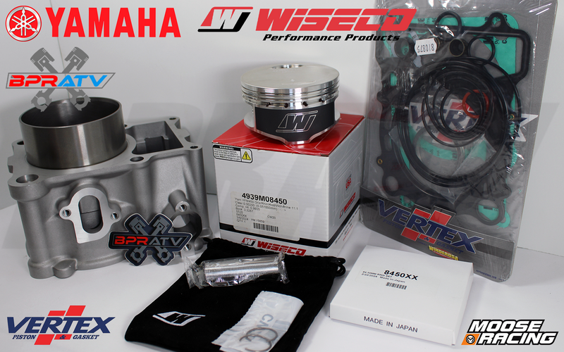 Kodiak 400 Grizzly 400 YFM400 Top End Rebuild Repair Kit Wiseco Piston Gaskets