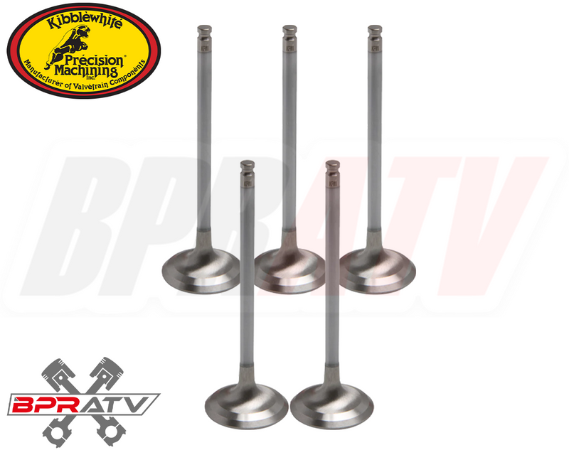 03-09 Yamaha YZ450F YZ 450F KIBBLEWHITE +1mm Intake Exhaust Valves RED Seals Kit