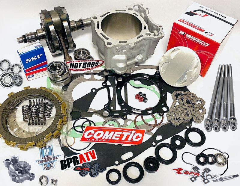 Yamaha YFZ450 500cc Stroker Big Bore Kit Hot Rods Crankshaft Wiseco Piston Studs