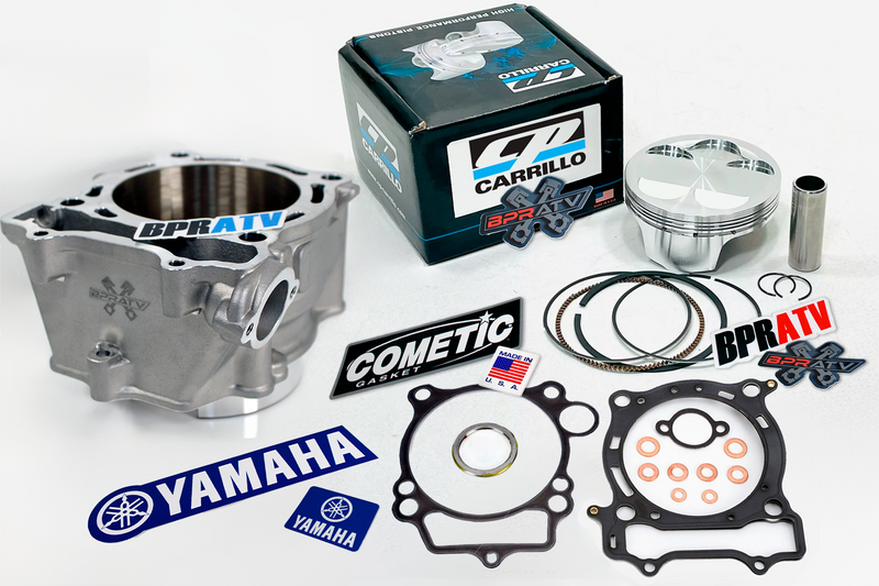 Yamaha YFZ450R 12.5:1 CP Carrillo Piston Kit 98mm 478cc Big Bore Cometic Gasket