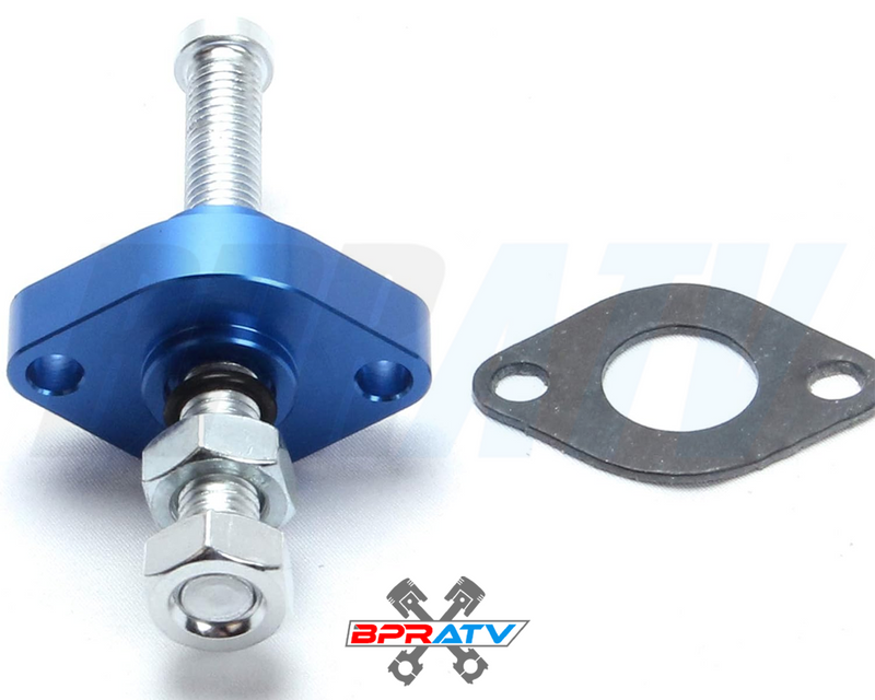 YFZ450R YFZ 450R YZ 450F CNC BLUE Billet Cam Chain Tensioner Timing Chain Guides