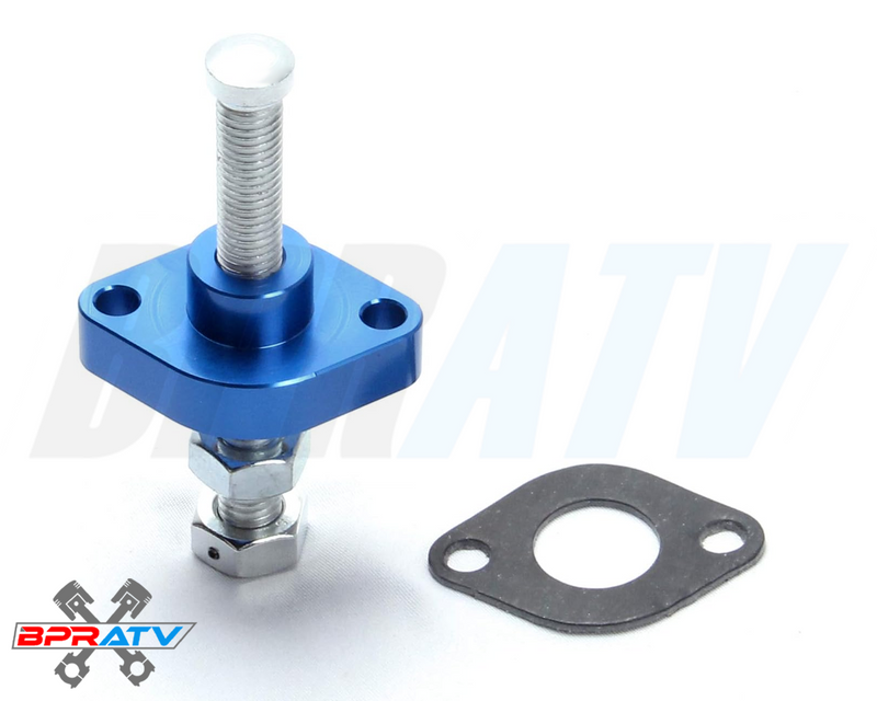 YFZ450R YFZ 450R YZ 450F CNC BLUE Billet Cam Chain Tensioner Timing Chain Guides
