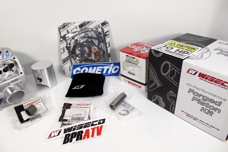 Complete Yamaha YZ125/YZ125X Top End Rebuild Kit Cometic & Wiseco Piston Powered