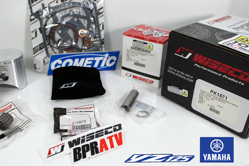 05-21 Yamaha YZ125 YZ 125 Stock Bore Cylinder WISECO Piston Top End Rebuild Kit