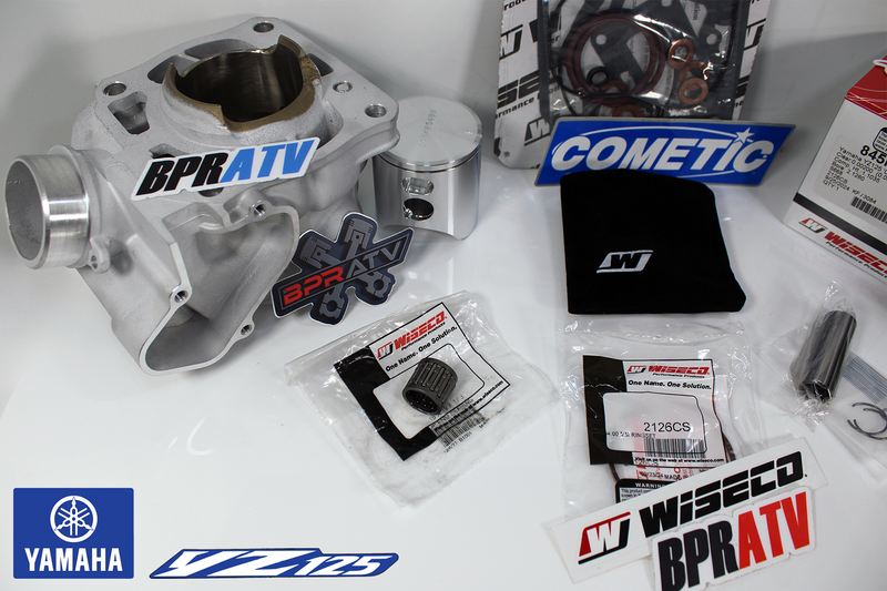 20-22 Yamaha YZ125X YZ 125 Stock Bore Cylinder WISECO Piston Top End Rebuild Kit
