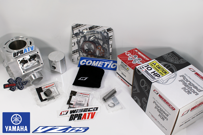 20-22 Yamaha YZ125X YZ 125 Stock Bore Cylinder WISECO Piston Top End Rebuild Kit