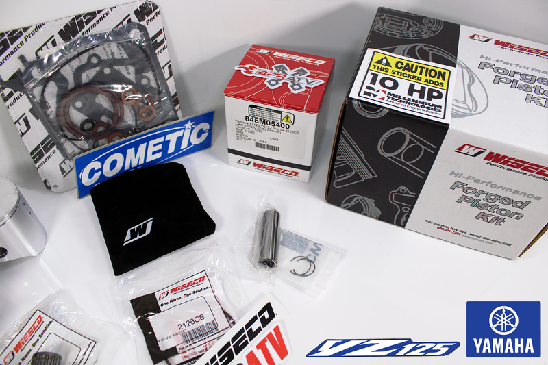 Complete Yamaha YZ125 YZ 125 125X Top End Rebuild Kit - Wiseco Performance Parts