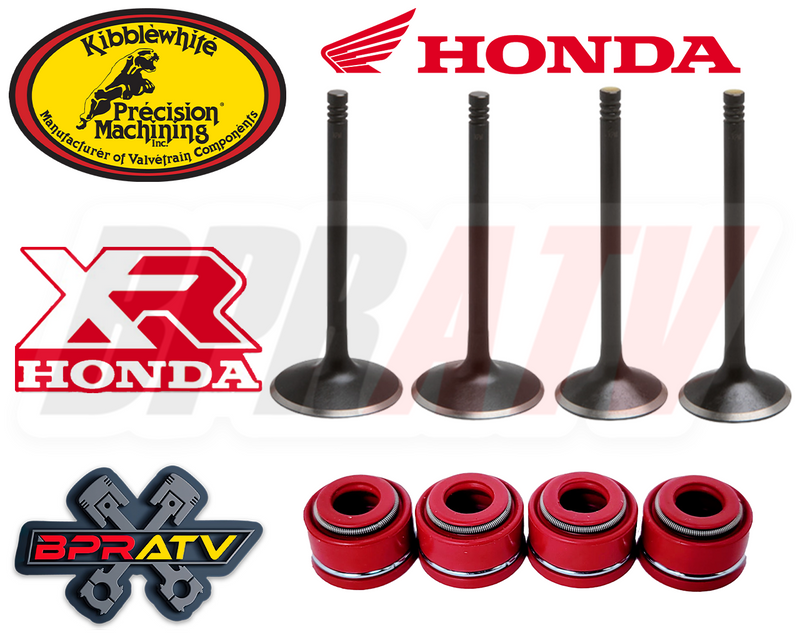 00-07 Honda XR650R XR 650R OEM Head Kibblewhite Intake & Exhaust Valves Springs