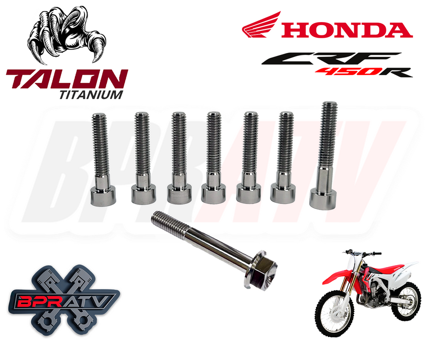 02 08 Honda CRF450R CRF 450R 450X BPR Titanium CRANKCASE HALVES
