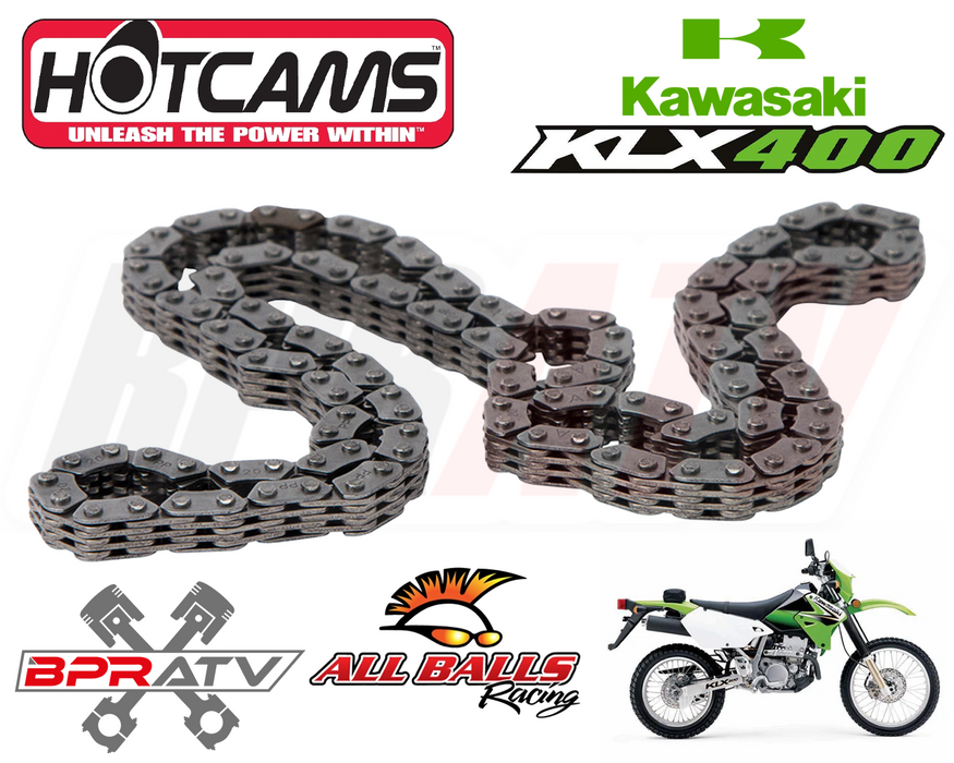 03 04 Kawasaki KLX400 KLX 400R OEM Extreme Heavy Duty HOTCAMS Cam Timing Chain