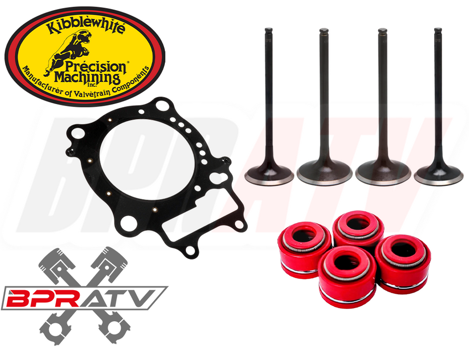 16 17 CRF250R CRF 250R KIBBLEWHITE Intake Exhaust Valves RED Seals & Head Gasket