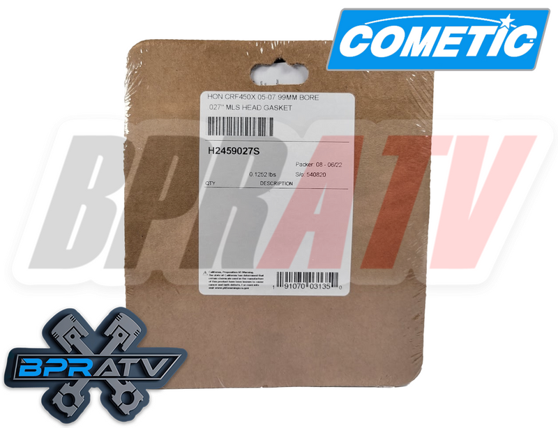 06-14 TRX450R TRX 450R 450ER 99mm Big Bore MLS Cometic Head Gasket H2459027S USA