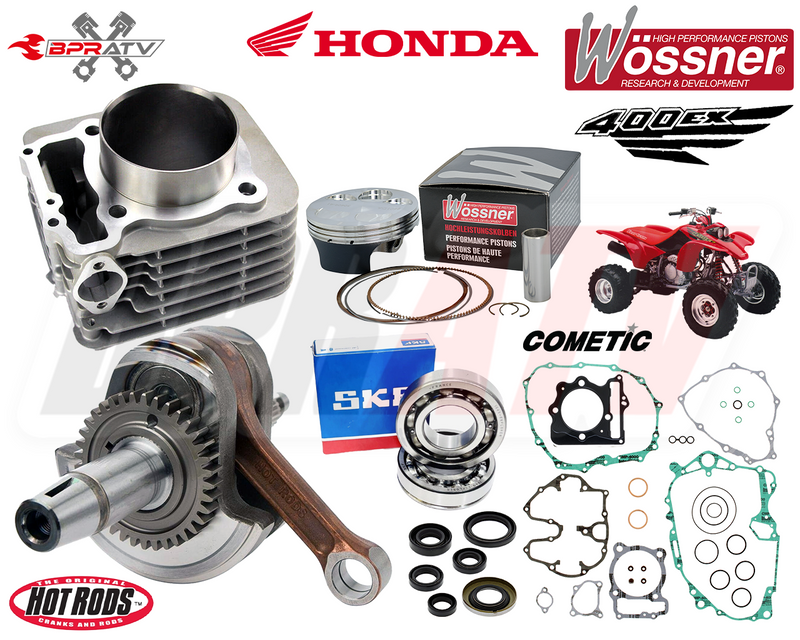 99-04 400EX 400 EX 89mm Simple Rebuild Kit Wossner Piston Complete Gaskets Seals
