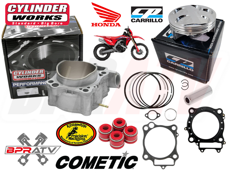 05-17 CRF450X CRF 450X 96mm CP Pump Piston Cylinder Cometic Top End Rebuild Kit