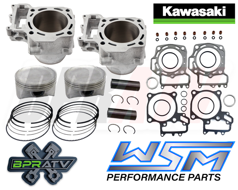 14-23 Teryx 800 Teryx 4 KRF 800 Stock Cylinders WSM Piston Top End Rebuild Kit