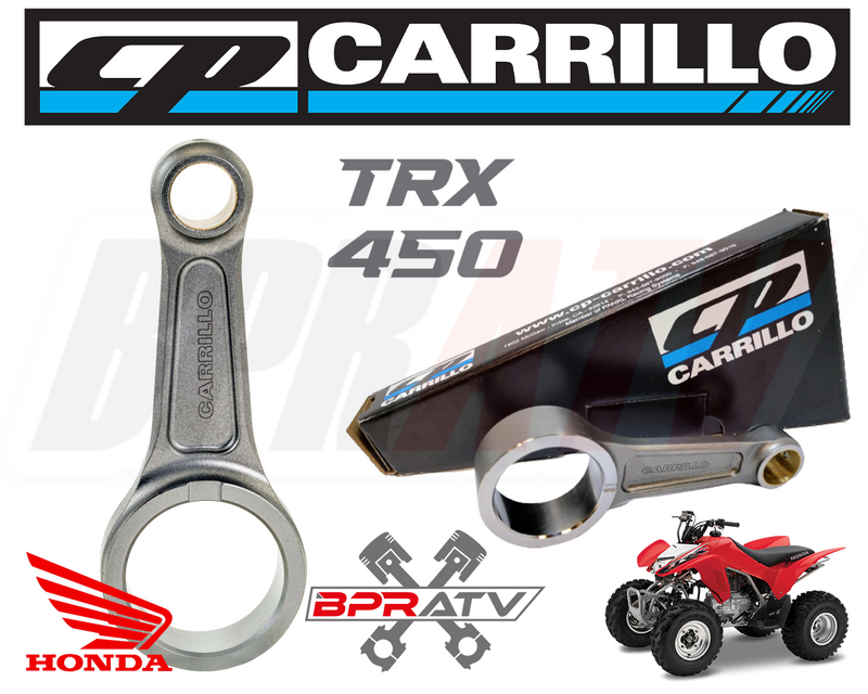06+ Honda TRX450R TRX 450R CP Carrillo Stronger Heavy Duty Piston Connecting Rod