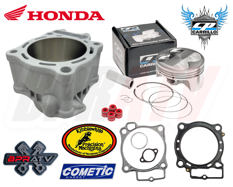 06+ TRX450R TRX 450R 100mm 490c Pump Gas CP Piston Top End Big Bore Cylinder Kit