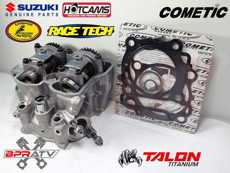 07+ RMZ250 OEM Cylinder Head Assembled Ported Kibblewhite Spring Valves Hotcams