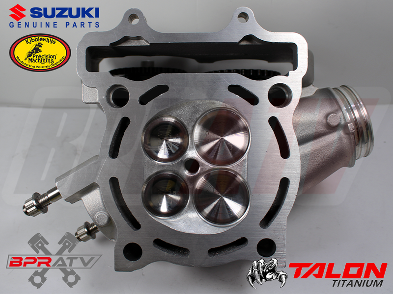 07+ RMZ250 OEM Cylinder Head Assembled Ported Kibblewhite Spring Valves Hotcams