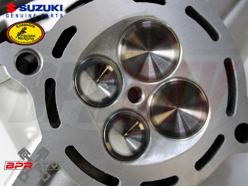 07+ RMZ250 OEM Cylinder Head Assembled Ported Kibblewhite Spring Valves Hotcams
