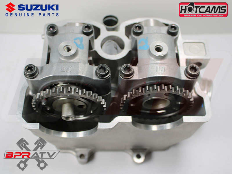 07+ RMZ250 OEM Cylinder Head Assembled Ported Kibblewhite Spring Valves Hotcams