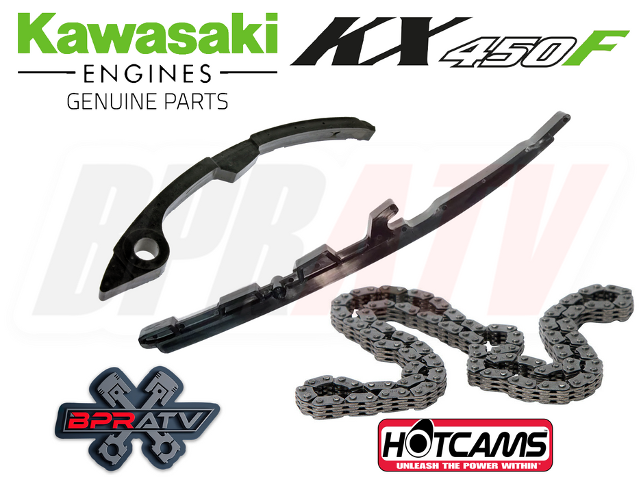 09-15 Kawasaki KX450F KX 450F OEM Chain Guide Tensioner Guide Hot Cams Cam Chain