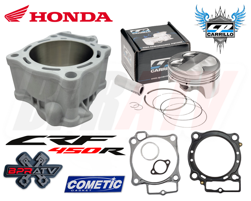 09-16 CRF450R CRF 450R CP 12.5:1 Pump Gas Piston Stock Bore Cylinder Gaskets Kit