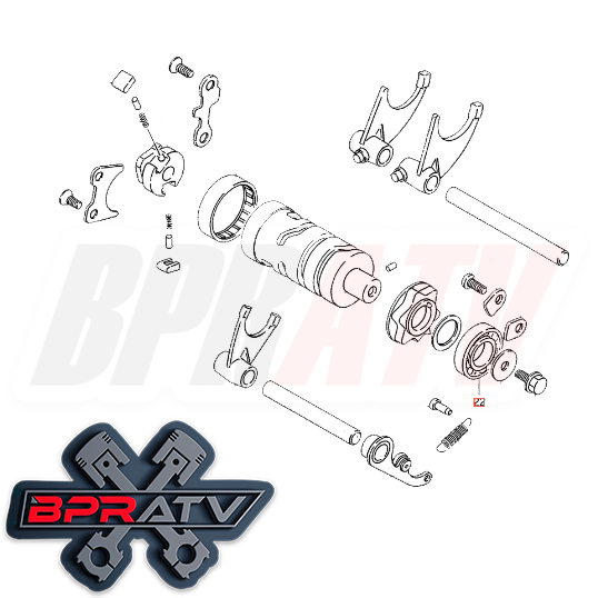 Best Suzuki LT250R LT-250R LT 250R SKF Gear Shifting Shift Bearing 09262-17019