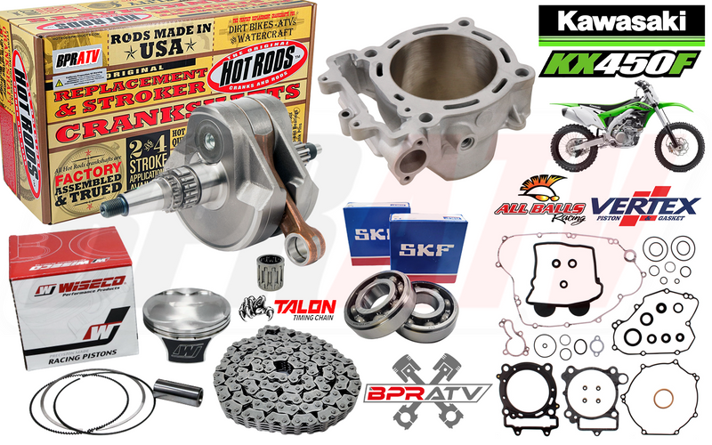 10-15 Kawasaki KX450F KX 450F 96mm Simple Stock Rebuild Kit Crank Wiseco Piston
