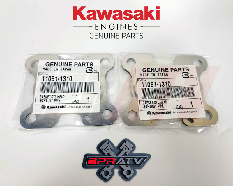 20+ OEM Kawasaki KRF1000 Teryx KRX 1000 OEM Exhaust Gaskets 11061-1310 Set of 2