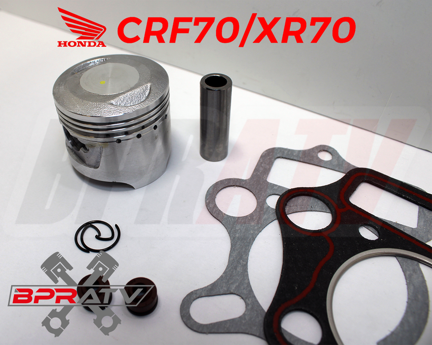 91-94 Honda Trail 70 CT70 CT 70 Stock 72 Aftermarket Piston & Top End Gasket Kit