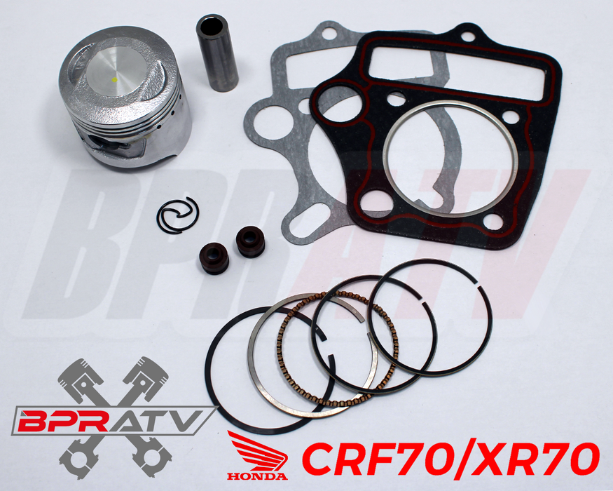 04-12 Honda CRF70F CRF 70F 47mm OEM Bore Aftermarket Piston & Top End Gasket Kit