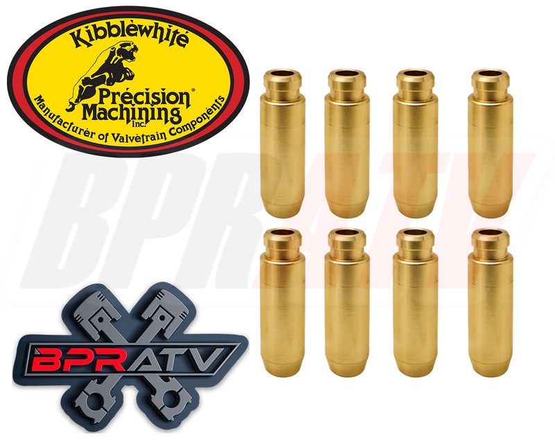13-14 Polaris RZR XP 900 Kibblewhite Head Intake Exhaust Valve Guides RED Seals