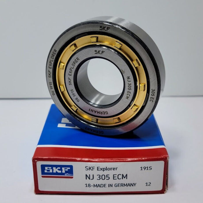 SKF NJ305 ECM 25x62x17mm Cylindrical Roller Bearing FREE FAST SHIPPING