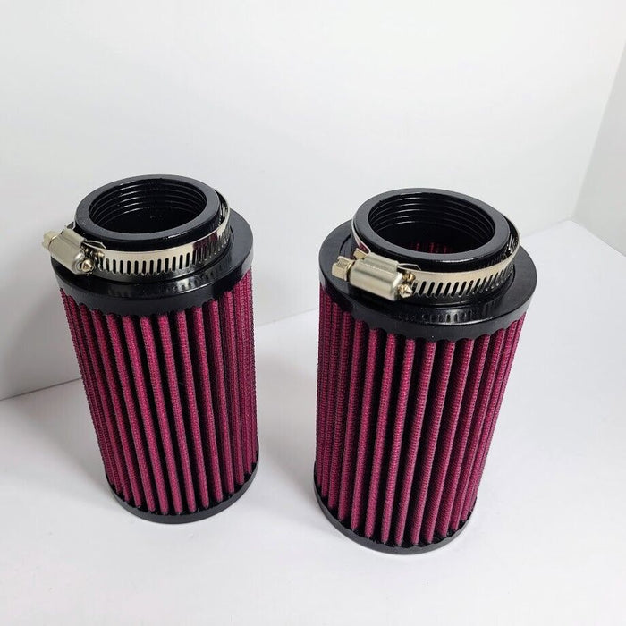 Yamaha Banshee YFZ 350 K&N Style Air Pod Filters Filter Pair Stock Carbs 26mm