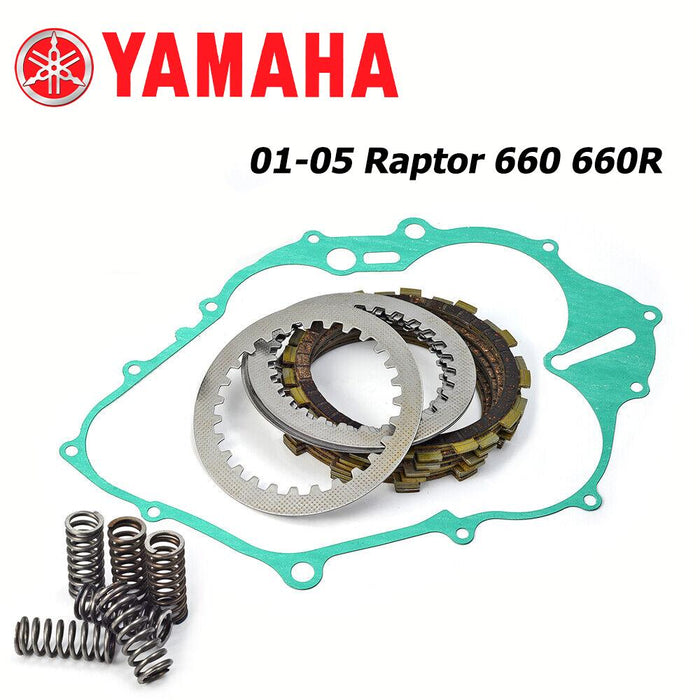 Yamaha Raptor YFM 660 660R Heavy Duty Complete Clutch Kit &Clutch Cover Gasket