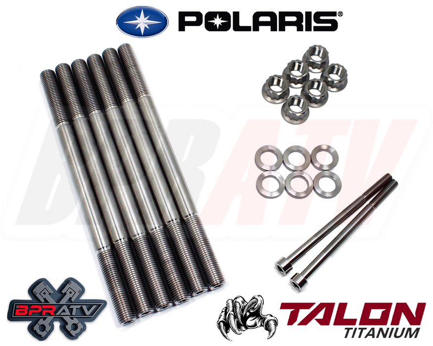 2020 Polaris RZR Pro XP COMPLETE BPRATV Titanium Cylinder Head Bolts Kit Studs