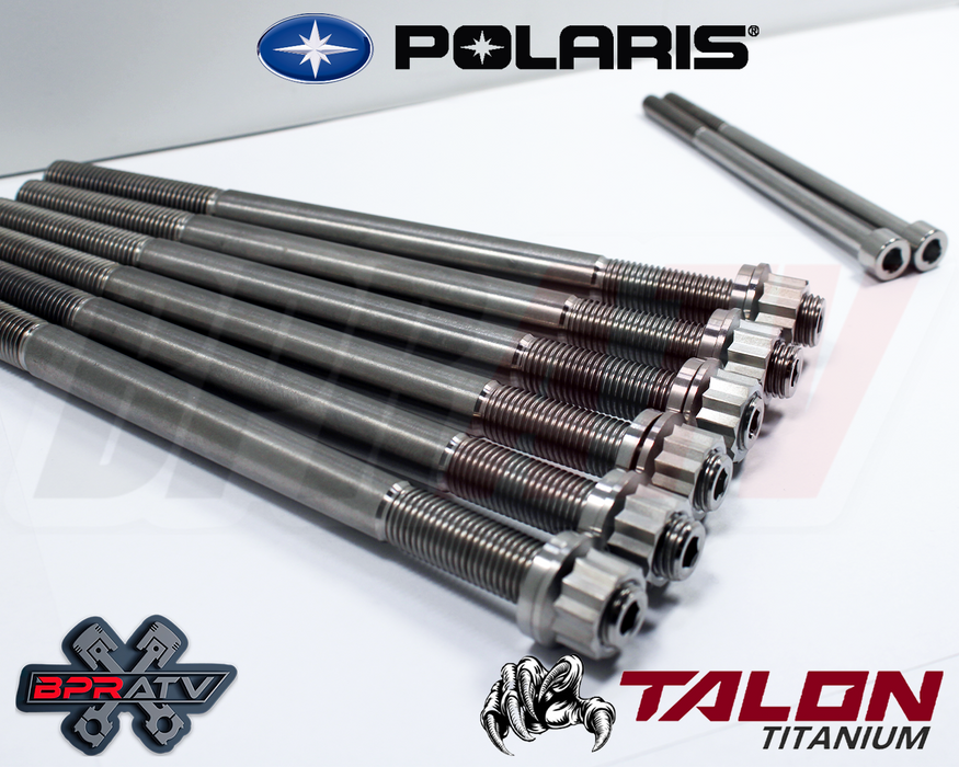 2020 Polaris RZR Pro XP COMPLETE BPRATV Titanium Cylinder Head Bolts Kit Studs