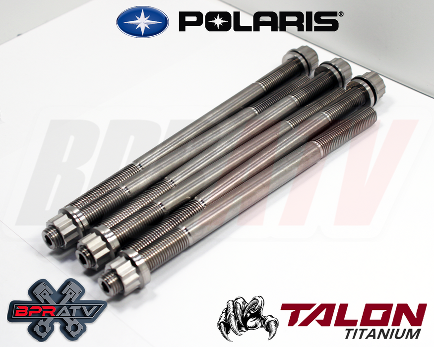 14-15 Polaris Sportsman 570 COMPLETE Titanium Cylinder Head Bolts Kit Stud Kit