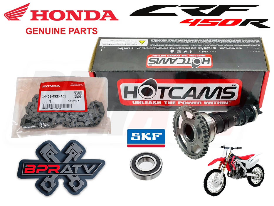 17-20 CRF450R CRF 450RX Stage 2 Two Hotcams Honda OEM Timing Chain SKF Bearing