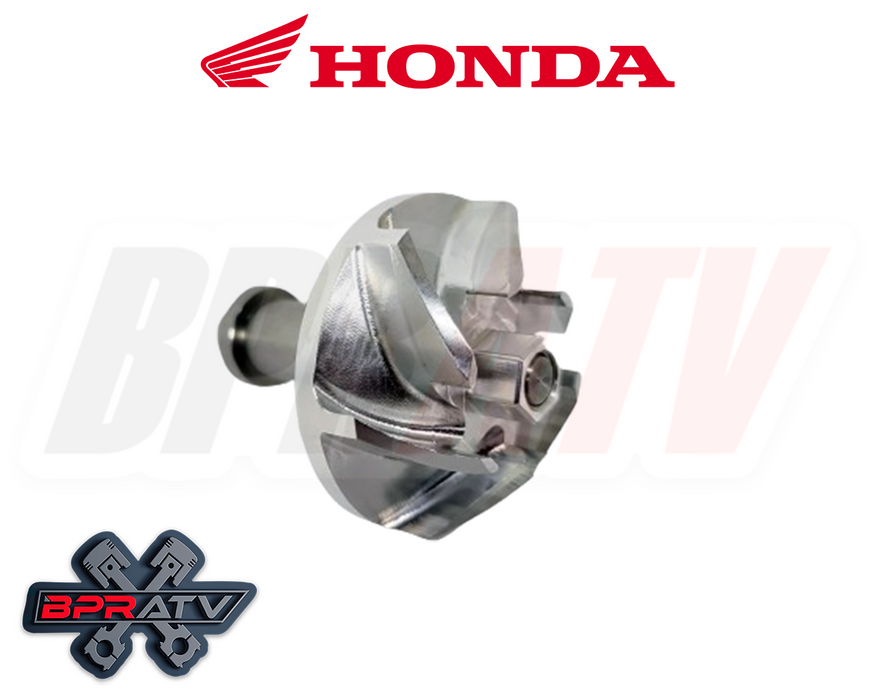 04-05 Honda TRX450R BPR Billet CNC Hi-Flow Water Pump Impeller Shaft Replacement