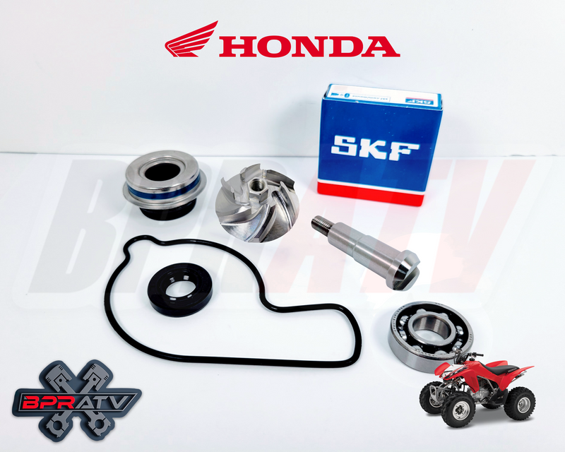 04-05 Honda TRX450R BPR Billet CNC Hi-Flow Water Pump Impeller Shaft Rebuild Kit