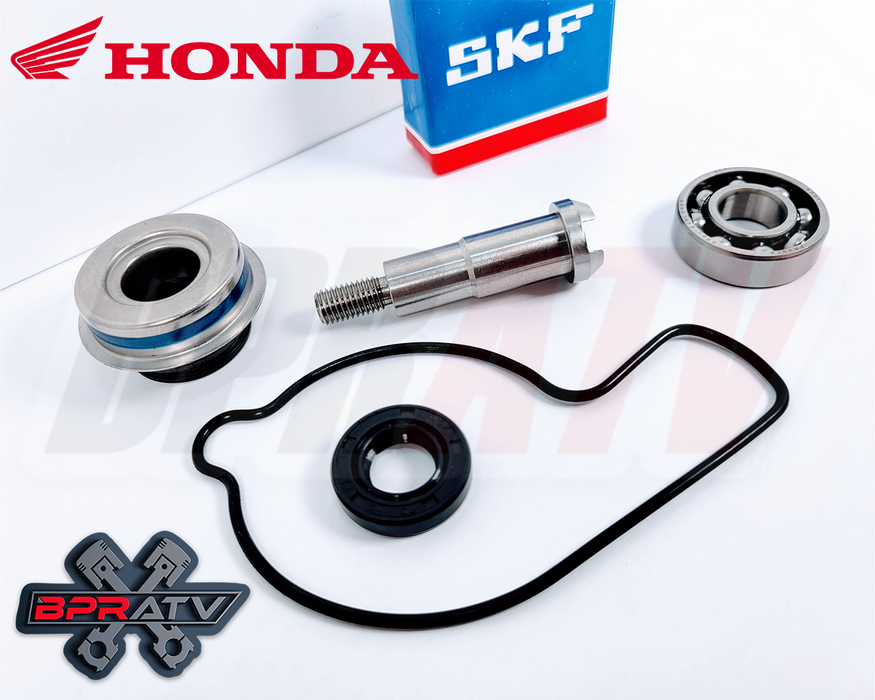 04-05 Honda TRX450R TRX 450R BPR Water Pump Shaft SKF Bearing Seal Rebuild Kit