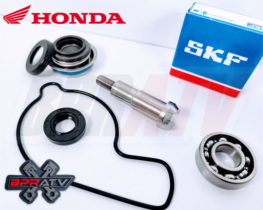 04-05 Honda TRX450R TRX 450R BPR Water Pump Shaft SKF Bearing Seal Rebuild Kit