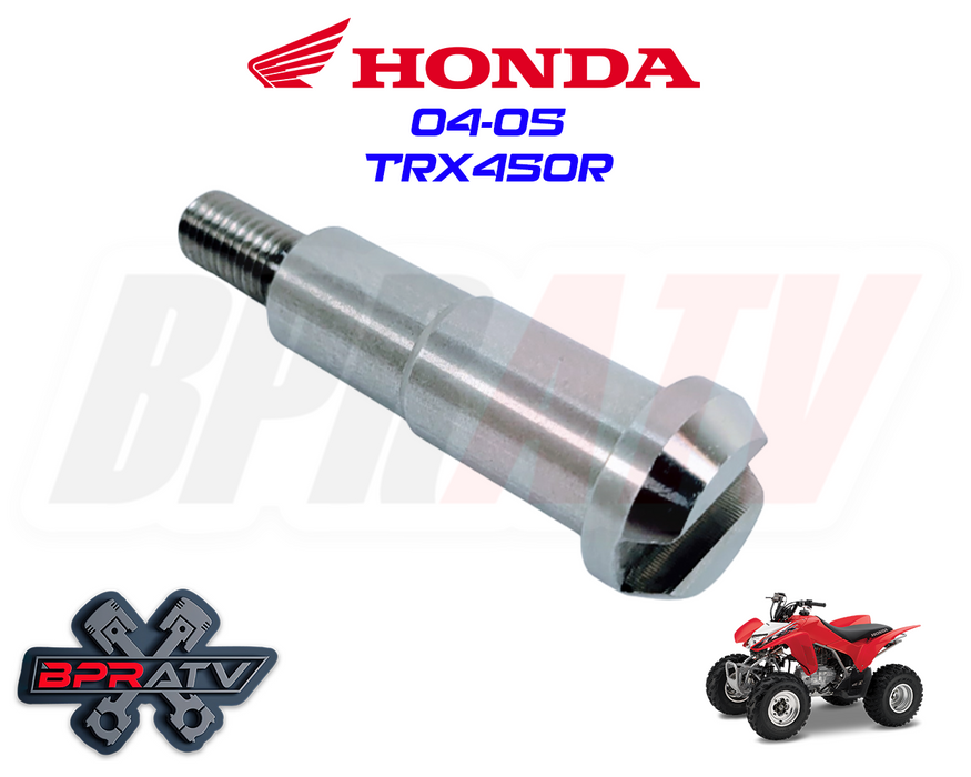 04-05 Honda TRX450R BPR Billet CNC Hi-Flow Water Pump Impeller Shaft Replacement