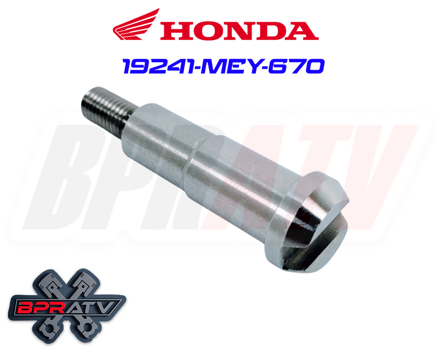 05-17 Honda CRF450X CRF 450X BPRATV Water Pump Shaft Replacement 19241-MEY-670